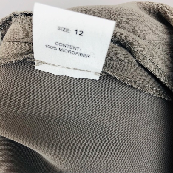 Yeohlee New York Taupe Trouser Size 12 - Picture 4 of 13